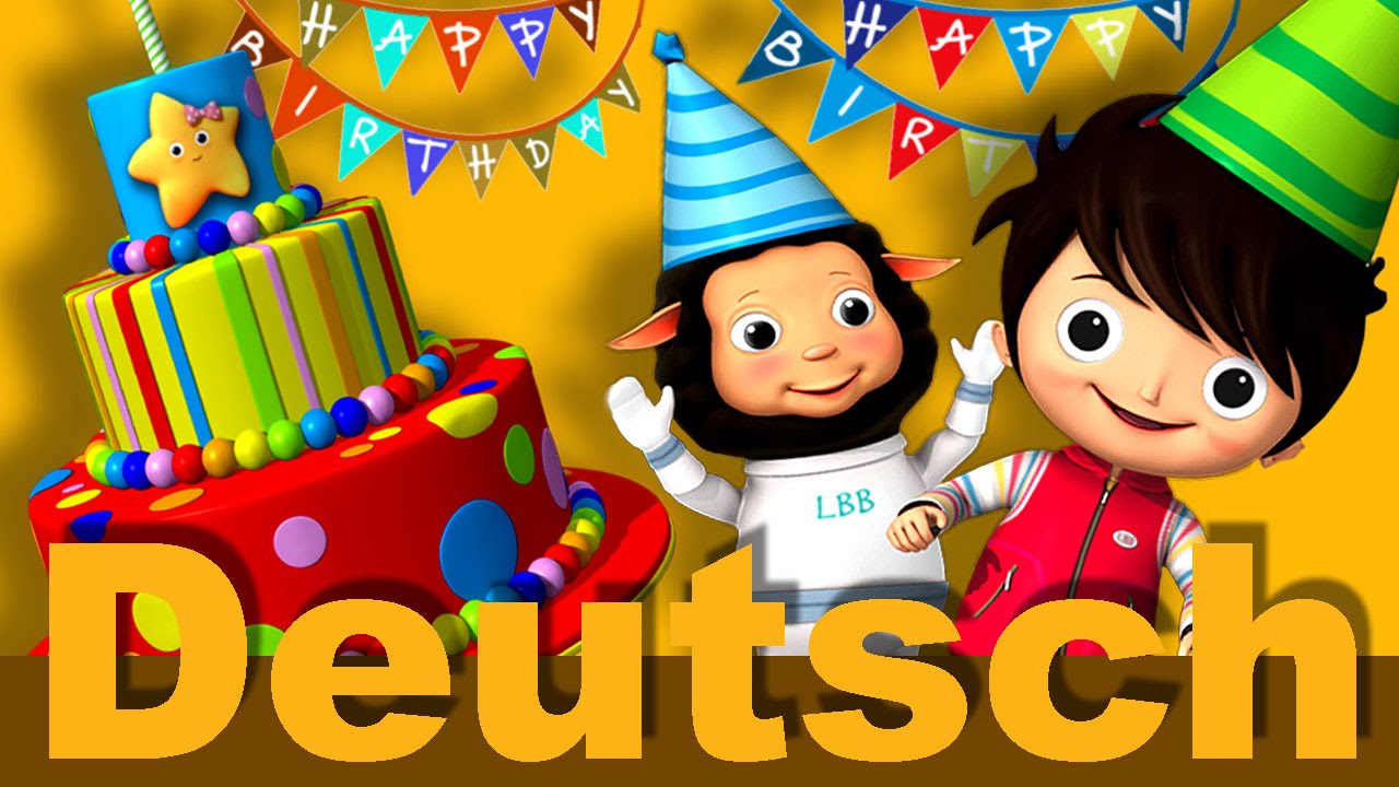 Alles Gute Zum Geburtstag Kinderlieder Littlebabybum Youtube