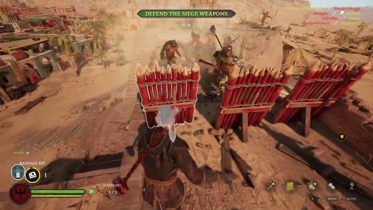 Chivalry 2 Engineer Gameplay 3rd Person 60 fps 1080p