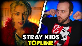 Stray Kids - TOPLINE (Feat. Tiger JK) // реакция на кпоп