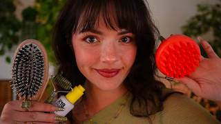 ASMR Gentle Scalp Care &amp; Hair Treatment For Relaxation &amp; Self Worth 😴🫧🌙