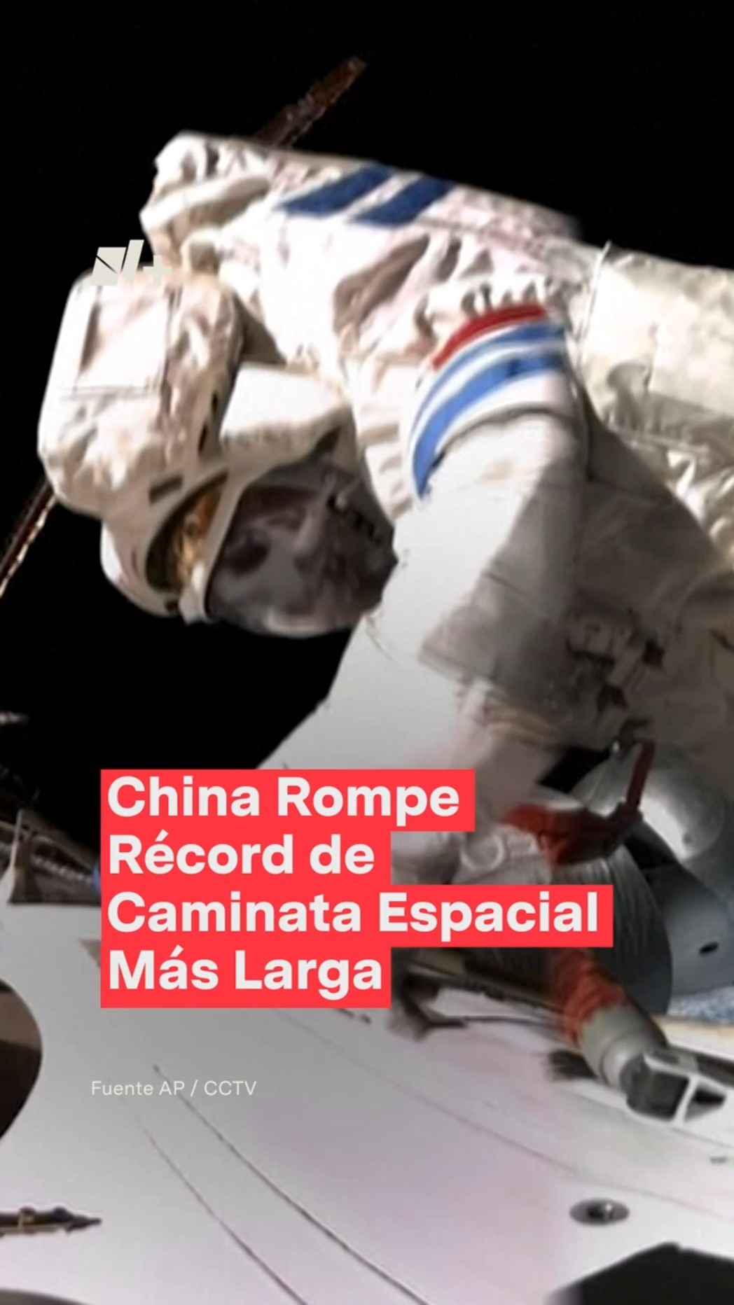 Caminata espacial más larga de la historia - N+ #Shorts