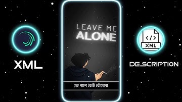 NEW BANGLA SAD SONG🙂💔TRENDING VIDEO @foysal_editor  XML FILE DISCRIPTION BOX Xml👇 By @fahad155k71