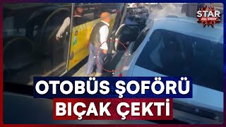 Halk Otobüsü Şoförü Trafikte Dehşet Saçtı! | Star Ana Haber screenshot 5