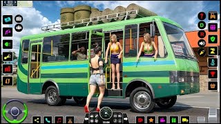 Mini Bus Van Driving Simulator 3D - Realistic Van Transport Game 2025 - Android Gameplay screenshot 2
