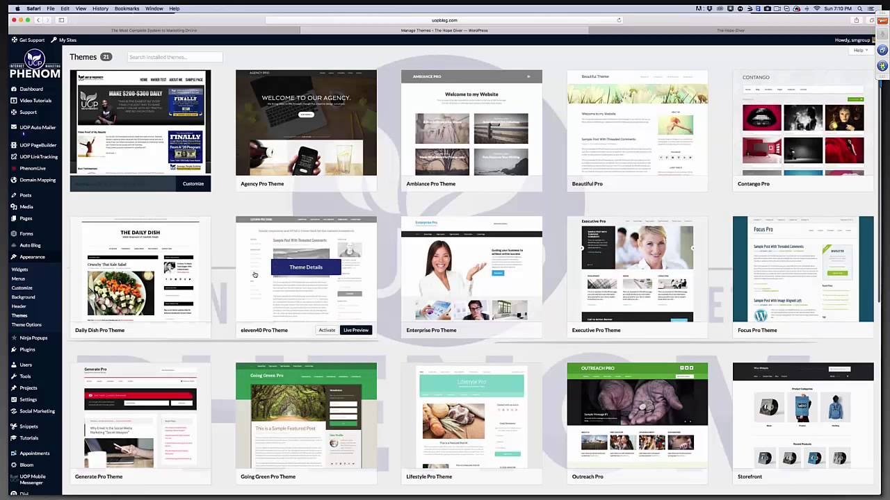 IM Phenom Training Sales Funnel & Capture Pages