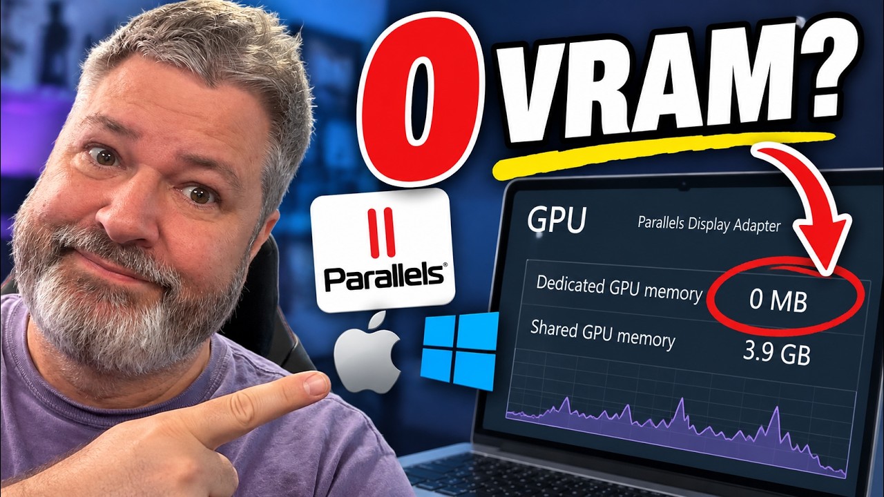 Why Does Parallels Show 0 VRAM on Apple Silicon Macs?