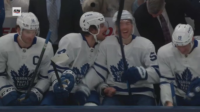 TSN on X: Auston Matthews met with the media for the first time since his  collision with the crossbar, which resulted in multiple hours at the  dentist and one lost tooth.  /