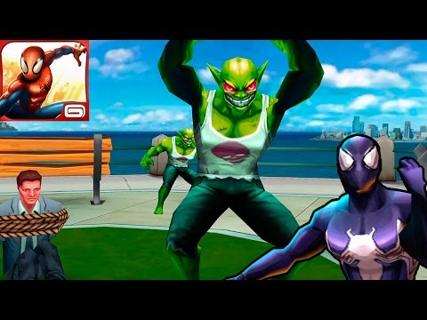 Прохождение Ultimate Spider-Man Total Mayhem HD уровень 10 [перевод] iOs