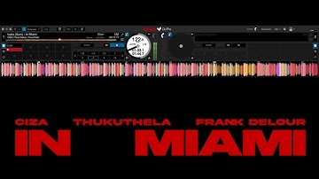 CIZA -  Isaka (6am) - In Miami ft. Frank Delour & Thukuthela (Official Visualizer)