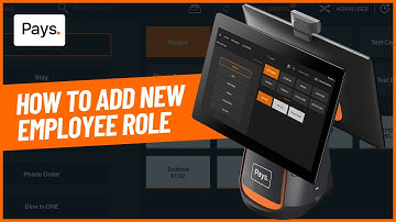 How to Add New Employee Role on PAYS POS. #payspos #possystems #restaurantowner #tutorial