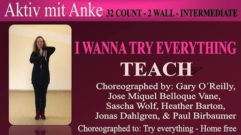 I wanna try everything - O´Reilly, Vane, Wolf, Barton, Dahlgren, & Birbaumer - teach and learn Anke