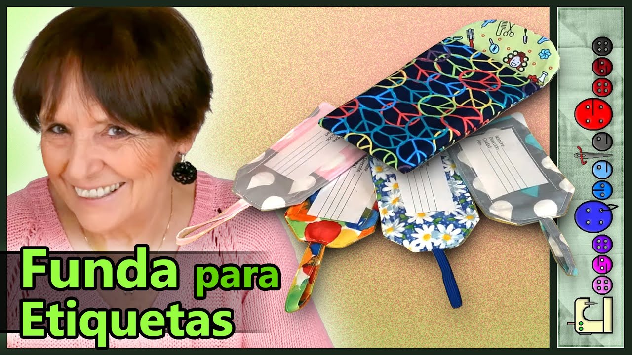 Funda para Etiquetas de Maletas [Tutorial]