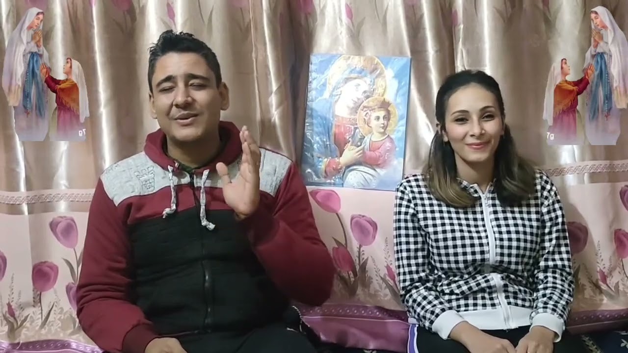 ميدلي العدرا - جينا سامي ـ ميلاد وجيه 