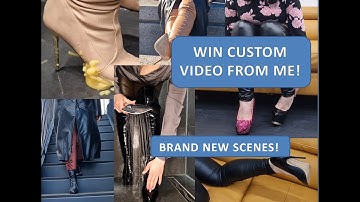Celebrating first 100 videos! WIN a CUSTOM VIDEO made by your choice! 😘😘😘 See this video to WIN! 😍