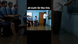 "Math Teacher vs Heavy Rain 🌧️📚" ||#shorts #viralshorts #ai