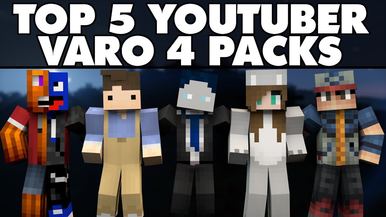 TOP 5 PVP VARO 4 YOUTUBER TEXTURE PACKS! 1.15/1.14/1.13/1.12/1.11/1.10/1.9/1.8 & DOWNLOAD LINK!