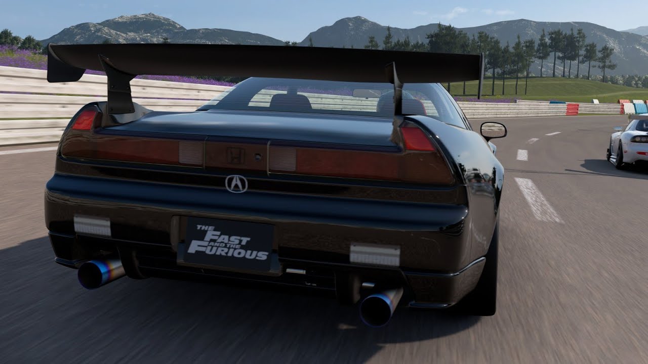 NSX Fast Furious Crossroad PS4 - intro Races