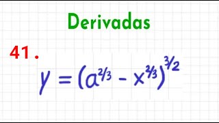 Derivadas | Ejercicio 41