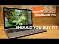 Vista previa del review en youtube del Chuwi Herobook Pro