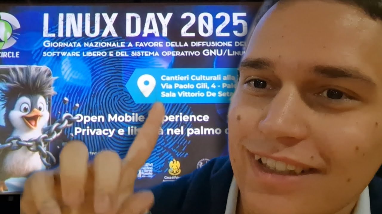 Andiamo a Palermo per il Linux Day 2025 @FreeCircle - Qnets Doc ep. 13 ...