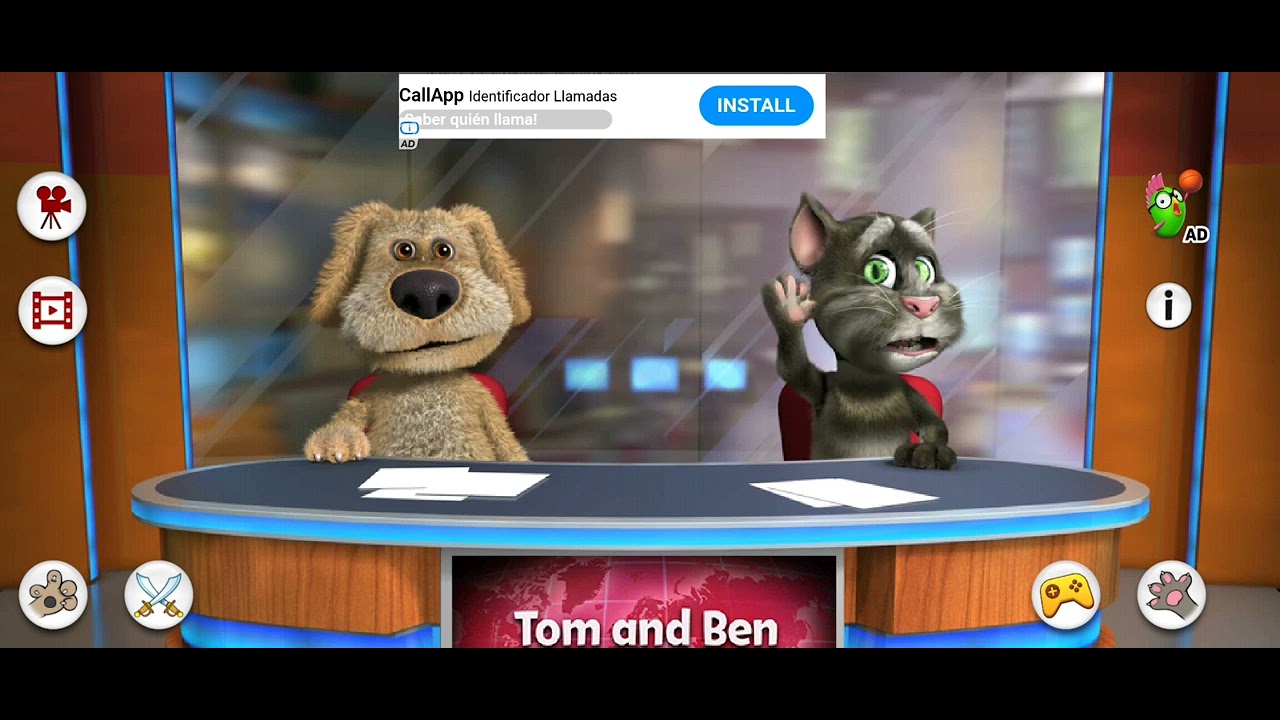 Talking tom and Ben news