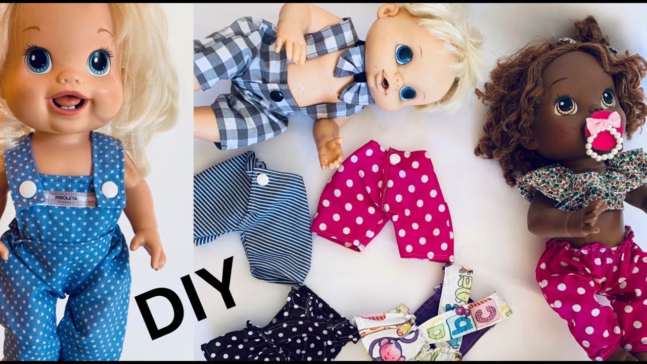 DIY - Roupa + Molde para Bebê Reborn e outras bonecas - Risoleta 
