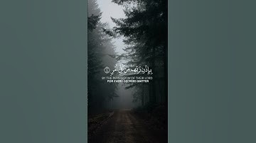 سورة القدر بتلاوة الشيخ ياسر الدوسري