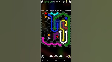 How To Solve Flow Free Hexes Jumbo Interval Pack Level 98 Board Walk Through Solution Walkthrough