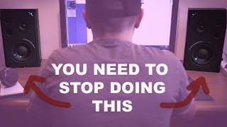 Setting up your studio monitors like THIS is BAD - (Best Speaker Setup)