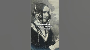"The First Programmer Wasn’t a Man… 👩‍💻"  #adalovelace #womeninstem #history