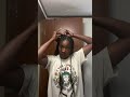 Recreate bantu knots style with me #braidstutorial #braidstyles