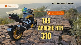 New TVS Apache RTR 310 | First Ride Top Speed  | power and performance tested on road and off road