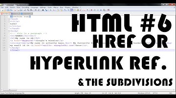 html anchor tag on hyperlink reference