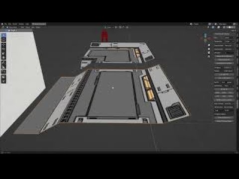 Blender - Modular Kit using floor designs - part one - YouTube