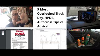 Track Day, HPDE, Autocross Best Most Overlooked Tips & Advice