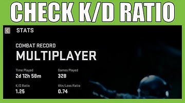 How To Check Your KD Ratio In Call Of Duty MW2, Warzone 2 And DMZ