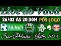 PÓS JOGO PALMEIRAS X BRAGANTINO