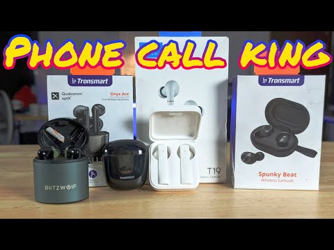 Finding The Best Bluetooth Headphones For Phone Calls, Tronsmart Onyx Ace, Mi Air 2 SE, Haylou T19,