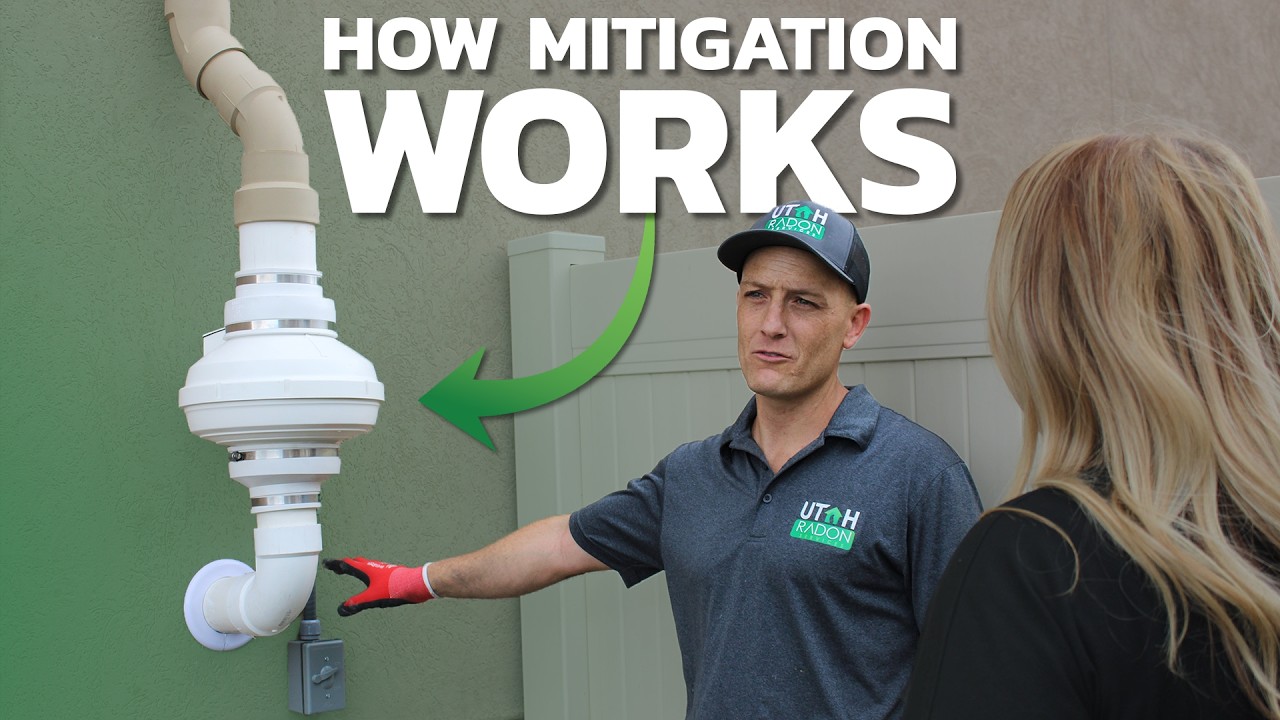 How a radon mitigation system works