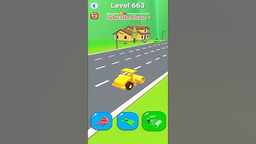 Shape Shifting Game Walkthrough Gameplay All Levels #663 Android, IOS #Shorts