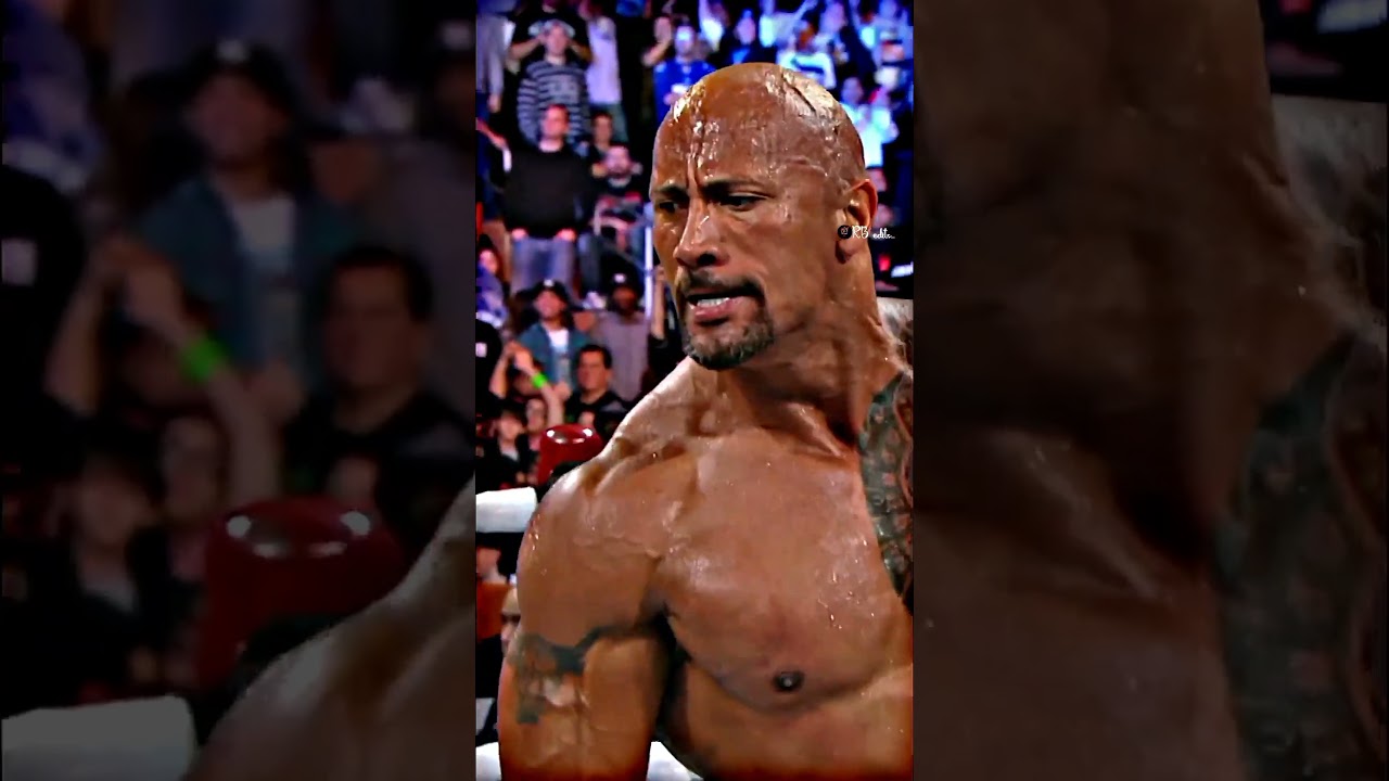 🥵Big show vs The Rock😡 