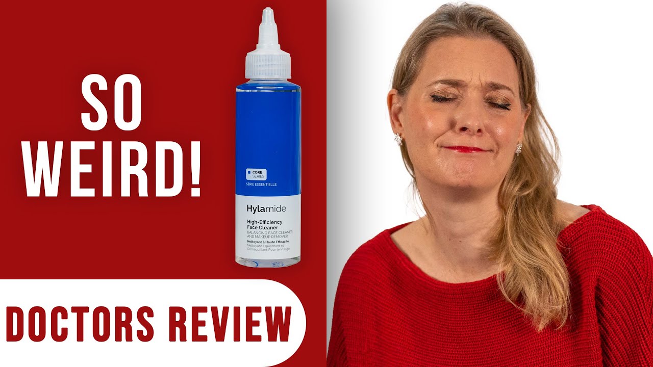 Hylamide High Efficiency Cleaner - the weirdest cleanser ever | Doctors Review