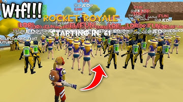 Rocket Royale❌Hacker Royale ✅ 8 Kills Gameplay