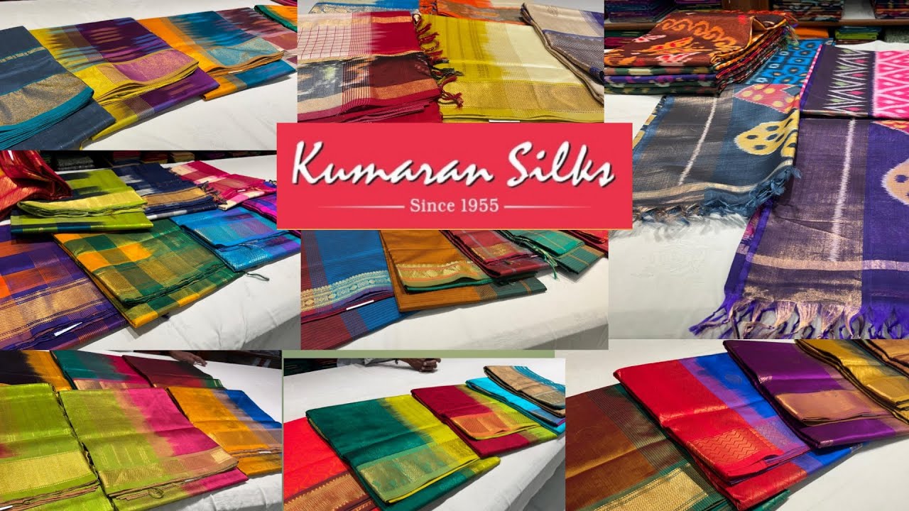 T Nagar Kumaran Silks New Arrival Cotton Sarees|Semi Silk Cotton|Pure Silk Cotton|Poly cotton