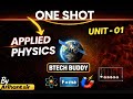 APPLIED PHYSICS -2| ONE SHOT |UNIT -1 IMP QUESTIONS ✅