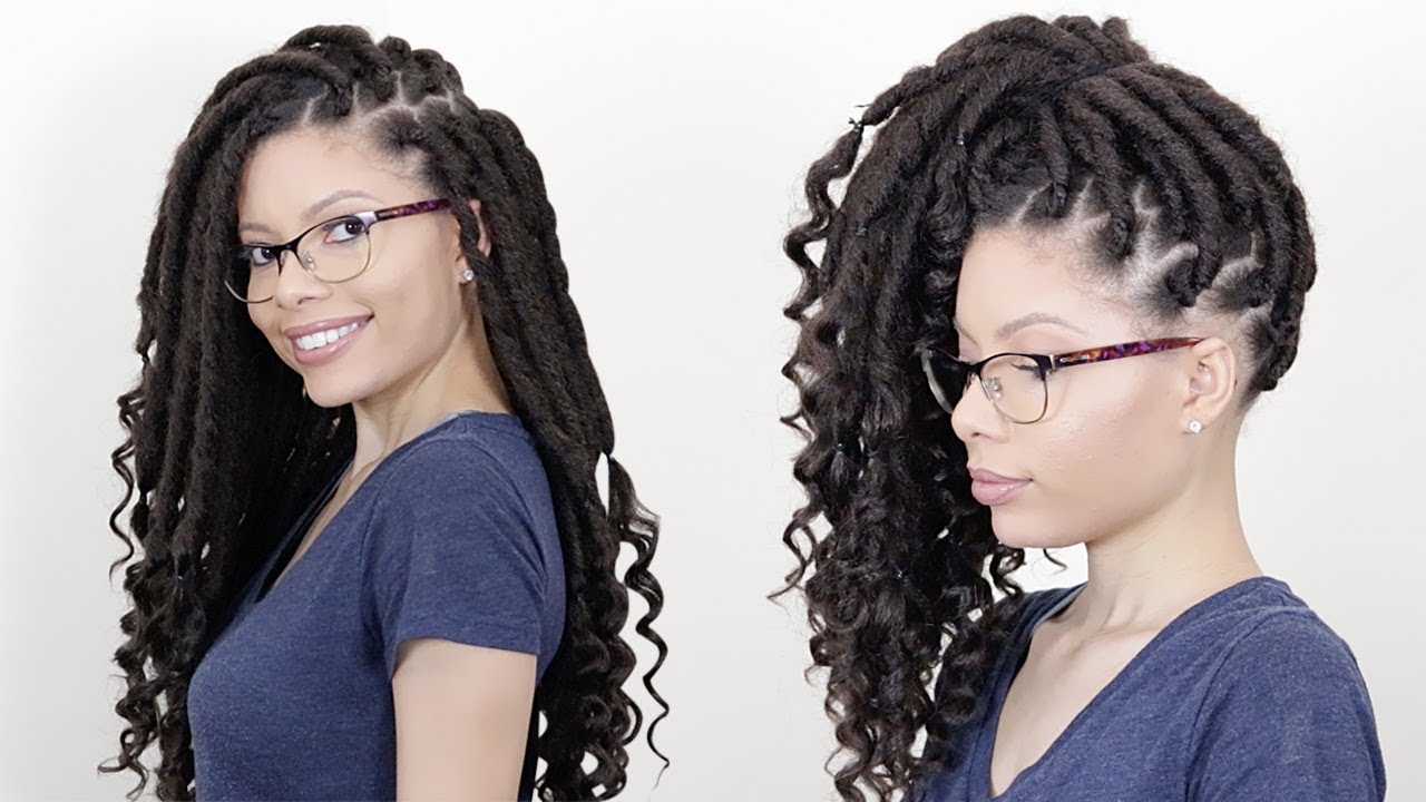 How To ➟ CROCHET FAUX LOCS 🔥 (NO cornrows, NO wrapping, free-parting!) 