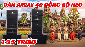 Dàn Âm Thanh Loa Aray 40 Đơn Neo Cao Cấp | Điện Máy Ruby