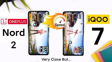 iQOO 7 vs OnePlus Nord 2 Speedtest Comparison After Android 12 Update 🔥🔥🔥
