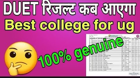 duet result 2021|duet ug result 2021| du entrance result 2021|delhi university entrance result 2021