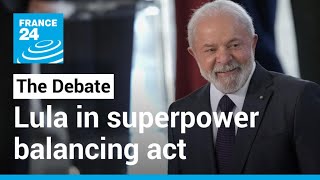 The second coming of Lula: Brazil's president in superpower balancing act • FRANCE 24 English screenshot 4